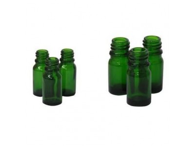 Frasco color verde cobalto 5ml DIN18